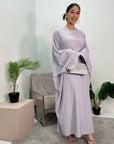 Nars Grey Diamante Sleeve Kaftan Dress