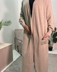 Sai Beige Premium Soft Pocket Cardigan