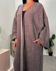 Rui Grey Oversized Premium Soft Batwing Coat