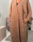 Rui Camel Oversized Premium Soft Batwing Coat